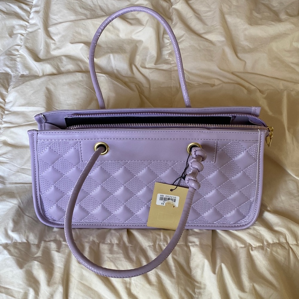 Purple y2k style purse bag